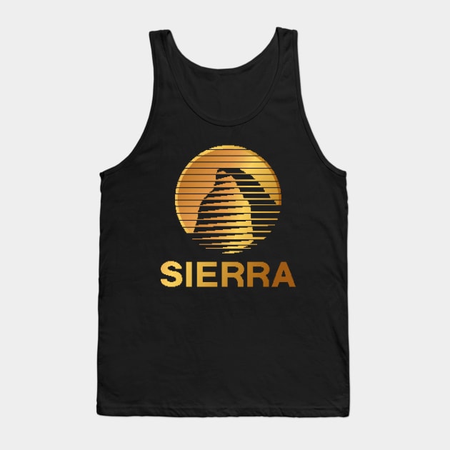 Sierra Gold Tank Top by AndyElusive